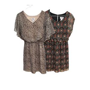 Set of 2 Sweet Storm Sundresses Size Small